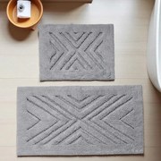 DY Kúpeľňová sada koberčekov Boston 15 - sivá