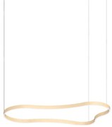 Ideal Lux - LED Luster na lanku WAVES LED/54W/230V CRI 90 mosadz