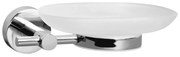 BISK Erga FOR YOU, nástenný držiak na mydlo, chrómová, ERG-01176