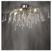 Paul Neuhaus 8090-55 - Prisadený luster ICICLE 4xG9/40W/230V 30x60 cm chróm