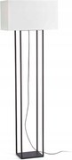 Faro Vesper hnedá stojaca lampa, minimalistický dizajn, E27, 350cm kábel