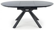 Jedálenský rozkladací stôl Vertigo 130/180 cm čierny