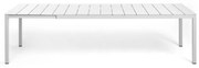 RIO ALU 210 záhradný rozťahovací stôl bianco