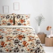 SATÉNOVÉ OBLIEČKY NIKA51 140X200 CM, 1 KS 70X80 CM KVETY