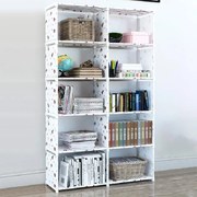 Detský DIY regál s motívom medvedíkov 6 políc