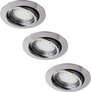 Rabalux 1050 - SADA 3xLED Podhľadové svietidlo LITE 3xGU10-LED/3W/230V