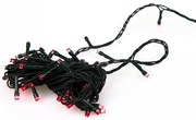 Žiarovky na stromček - 100LED, 10m - červená