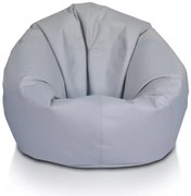 Lacný sedací vak Sakwa L – pohodlný vak pre deti aj dospelých, ľahko umývateľný polyester Farba: NC13 - sivá