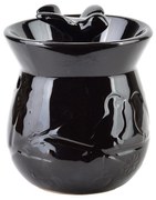 Keramická aroma lampa LOSKI 9 cm černá