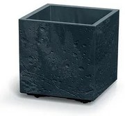 Kvetináč SIERRA SQUARE BETON EFFECT 28,8 cm,antracitová, S