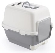 STEFANPLAST Toaleta/WC pre mačky s výsuvným dnom krytá