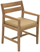 DEOKORK Záhradné pevné kreslo WINSTON (teak)