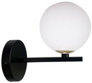 Candellux Čierne nástenné svietidlo Kama pre žiarovku G9 21-01221