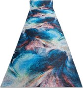 Protišmykový behúň LOTUS COLOR 36500 modrý / červený - Výpredaj