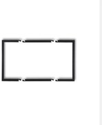 DRW-2 Dvojitý čierny rám