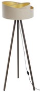 Stojacia lampa GALAXY 1xE27/60W/230V béžová/hnedá