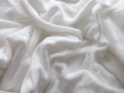 Plachta mikroplyš SOFT 180x200 cm biela