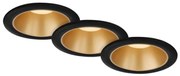 Briloner - SADA 3x LED Kúpeľňové podhľadové svietidlo LED/4,9W/230V IP44 BL1330