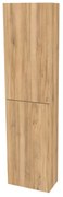 Mereo, Mereo Aira, kúpeľňová skrinka 170 cm vysoká, pravé otváranie, Multidecor, Orech Pacifik prírodný, MER-CN794PNOPP2