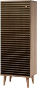 Skrinka na topánky Mega Sonoma Oak Stripes