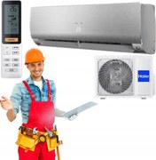 Klimatizácia Klimatizátor Na Stenu Haier Flexis plus Silver Shine 2,6 kW Wifi