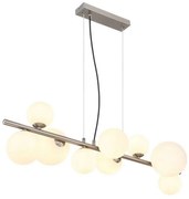 Globo 56140-9H - LED Luster na lanku RIHA 9xG9/3W/230V chróm