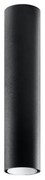 Sollux SL.1002 - Bodové svietidlo LAGOS 1xGU10/10W/230V 40 cm čierna