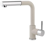 Concept BDG4527BE - Drezová batéria s vysúvateľnou sprškou 26,9 cm granit/béžová