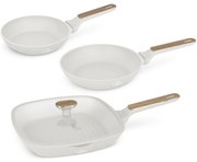 BerlingerHaus Súprava panvíc s titánovým povrchom Sahara Nordic, 3+1 ks