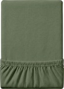 Jersey plachta EXCLUSIVE tmavozelená 90x200 cm, 100% bavlna
