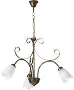 ONLI - Luster na reťazi ODINO 3xE14/6W/230V