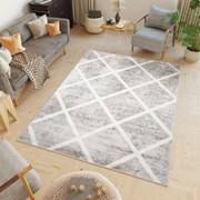 TA Koberec G873D L_GRAY D_VIZON VALLEY Rozmer: 80x150 cm