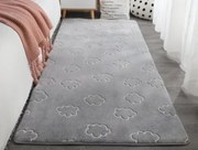 Detský koberec svietiaci v tme Glow 120x160 cm, obláčiky%