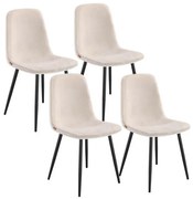 Set štyroch jedálenských stoličiek KDC188W01 (4 ks)