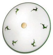 Kolarz 731.U12.4.100-Stropné svietidlo NONNA 2xE14/60W/230V pr.32 cm zelená/mosadz