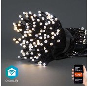 Nedis SmartLife LED Wi-Fi Teplá až studená biela 100 LED 10 m Android/IOS WIFILX02W100