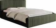 Manželská posteľ 160 cm Tulia 160 (olivová čierna)