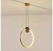 LED Luster na lanku LED/10W/230V 3000K