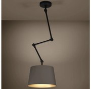 Eglo 390198 - Luster na tyči PISTUNIO 1xE27/40W/230V hnedá