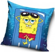 Vankúš SpongeBob na lehátku - 40 x 40 cm