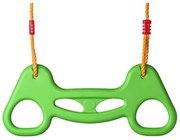 WOODY Hojdacie kruhy, plast - zelené