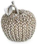 DEKORAČNÁ SOŠKA MOLI 13X13X13 CM STRIEBORNÁ