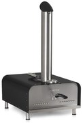 Klarstein Diavolo, peletová pec na pizzu, vrátane kameňa na pizzu, teplomer, nehrdzavejúca oceľ