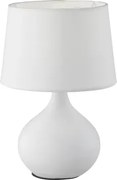 Stolná lampa Martin 29 cm, biela%