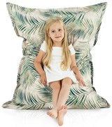 Sedací vak Botanic – veľký podlahový vankúš s botanickým motívom Veľkosť: XL