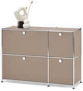 Kovová odkladacia skrinka »CN3« so 4 výklopnými priečinkami