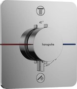 Hansgrohe ShowerSelect Comfort Q, termostat pod omietku pre 2 spotrebiče, chrómová, HAN-15583000