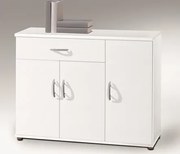 Komoda 3-dverová Lilly, biela%