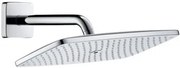 Hlavová sprcha Hansgrohe Raindance E na stěnu vrátane sprchového ramená chróm 27376000