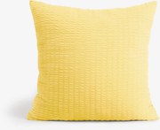 Goldea krepová obliečka na vankúš - žltá 30 x 50 cm